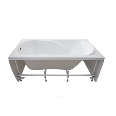 Акриловая Ванна Santek Каледония 150х75, каркас, слив-перелив