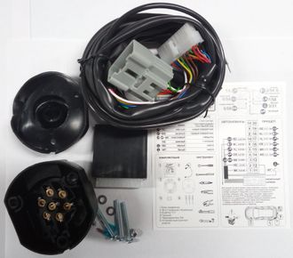 Комплект штатной электрики фаркопа для Toyota Rav4 IV (XA40) 2012-2019