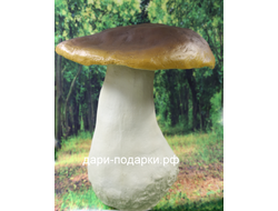 Белый гриб гигант 62*45см   5,5кг   полистоун Россия 4073/012011