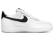 Купить в Москве белые с черным логотипом Кроссовки Nike Air Force 1 '07 White Black DD8959-103
