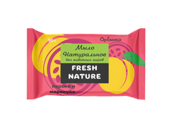 Мыло туалетное Fresh Nature Персик и маракуйя, 90 г