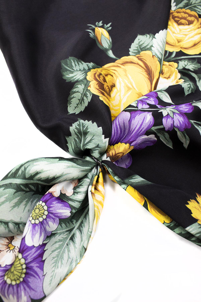 Павловопосадский платок Итальянский полдень 1281-19