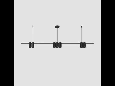 Подвесной светильник ORBIT DK4063-BK