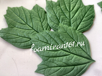 Молд «Лист калины #2» (ELF_decor)