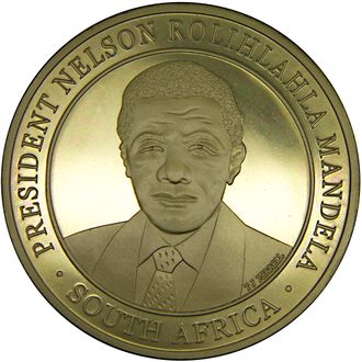 Жетон Президент Нельсон Мандела, Южная Африка
