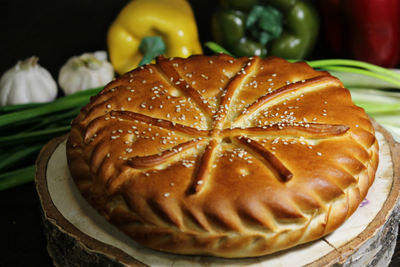 Мини пирог с Яйцом и луком (500 гр)