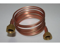 Трубка капиллярная 1500 мм с гайками 1/4 SAE