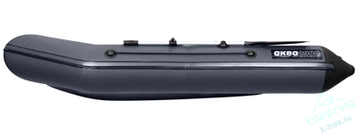 Лодка ПВХ Мастер Лодок Аква 2900Слань-книжка Киль