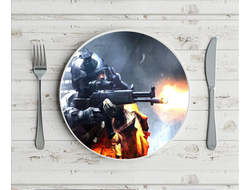 Тарелка "Counter-Strike, CS GO, Контр Страйк" №10