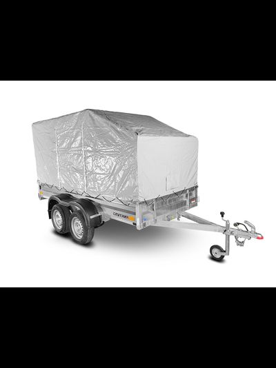 Прицеп «Спутник» (3200x1440x330) двухосный, оцинкованная рама, с силовым подрамником