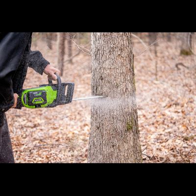 Цепная аккумуляторная пила Greenworks GD60CS40K4 set