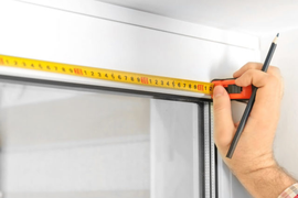 Профессиональный замер окон для изготовления витражной пленки