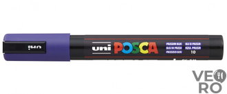 Акриловый Маркер Uni POSCA PC-5M 1,8-2,5мм, овальный наконечник, берлинская лазурь