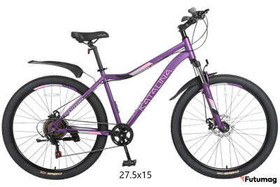 Велосипед TechTeam Katalina 27.5 красный