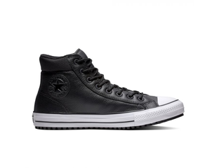 Converse leather black chuck taylor best sale