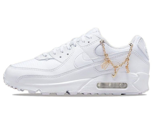 Nike air max 90 premium womens white online