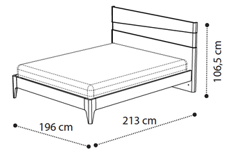 Кровать "Fold" 180х200 см