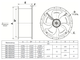 Осевой вентилятор фланцевый ВО-4М300C (YWF-300-C)