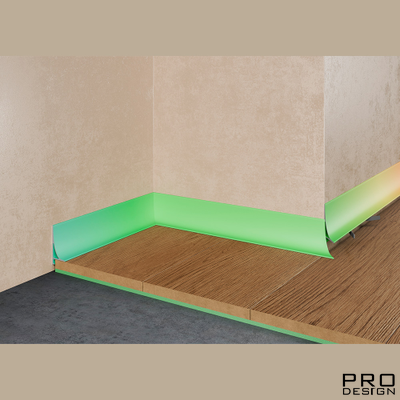 Плинтус Pro Design Corner L 584 любой цвет по RAL