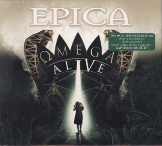 Epica - Omega Alive купить диск в интернет-магазине CD и LP "Музыкальный прилавок" в Липецке