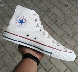 Кеды Converse All Star бежевые высокие M9162