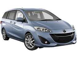 Автомобильные чехлы  Mazda 5  7 мест с 2005-2011г.в.