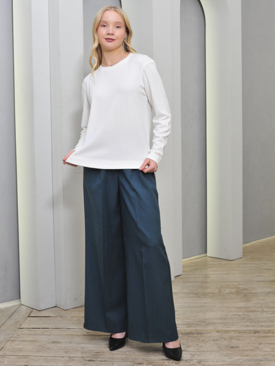 Джемпер: 626-10240-молочный