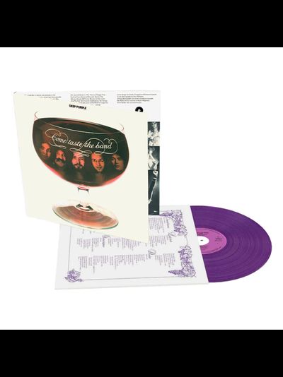 DEEP PURPLE COME TASTE THE BAND LP colored