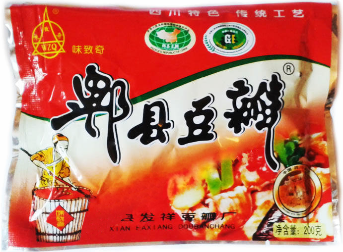 Китайская перцовая паста-соус ТАБАДЖАН (в пакетиках) 200 г