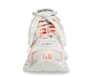 Balenciaga Women's Runner Trainers In Fluo Orange