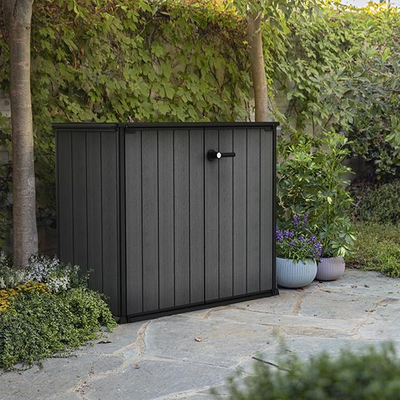 Ящик-шкаф Кортина Белла 1000 л серый