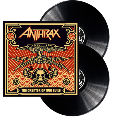ANTHRAX - The greater of two evils 2-LP