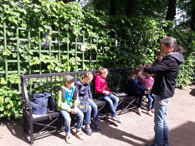 квест в летнем саду для детей