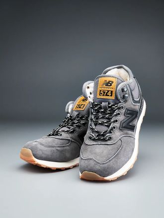 New Balance Classic 574 Grey С Мехом