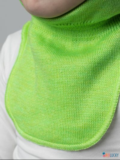 Шапка-шлем "NK"   20101-01, цвет ярко-салатовый р. 50-52