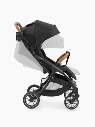 Коляска прогулочная Happy Baby Lynn Black & Flora