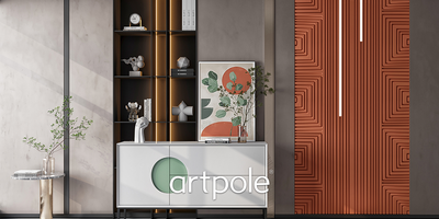 Гипсовая панель BARCODE 3 артикул M-0054-3