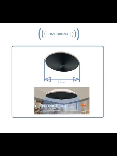 Потолочная - настенная WiFi/LAN видеокамера панорамная с DVR, 960P HD (YooSee)