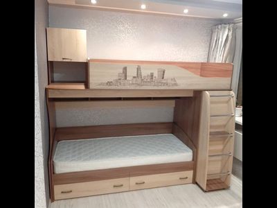 Кровать-чердак Орион Подростковая спальня (ТЭКС)