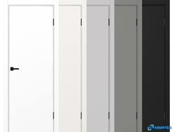 Дверь Оптима Порте экошпон Неаполь 201 c ПВХ/алюминиевой кромкой купить в Челябинске | КВИРТЕК