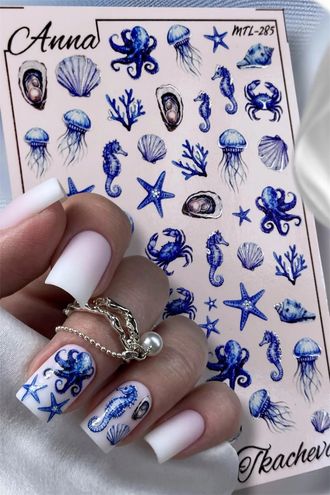 Слайдер-дизайн MilliArt Nails Металл MTL-285
