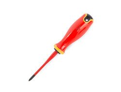 Отвертка диэлектрическая PZ1x80 серия СЛИМ для работ под напряжением до 1000 В
