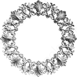 Розетка орнаментальная SR94V (врезная, наборная)