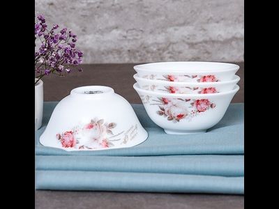 Столовый сервиз "Чайная роза 6 предметов"