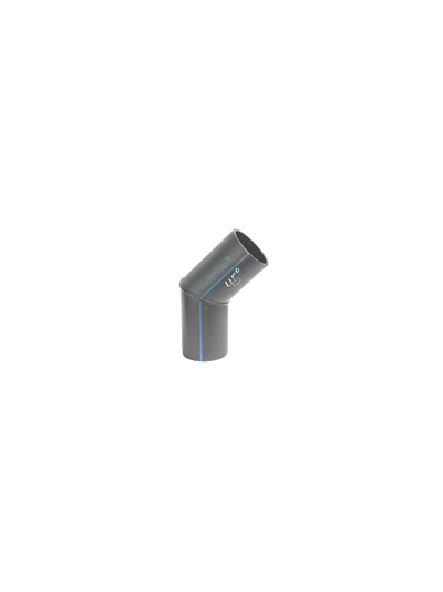 D160 SDR17 Отвод сварной сегментный ПНД ПЭ100 1°- 45°