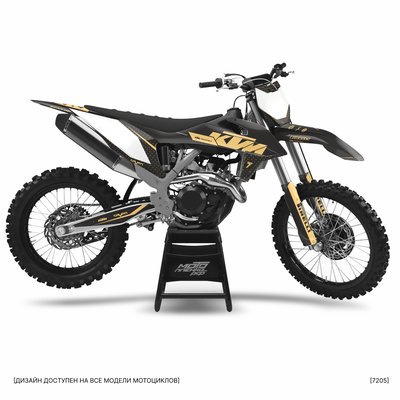 Наклейки на мотоцикл KTM 125-450 SX, SXF 2019-2022, EXC 2020-2023/GR8 #7205