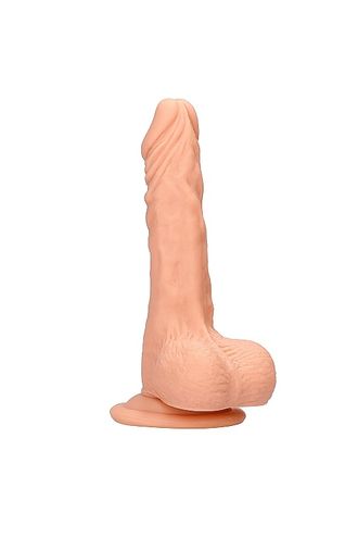 Фаллоимитатор с поясом Realistic Dildo With Balls - 20 см.