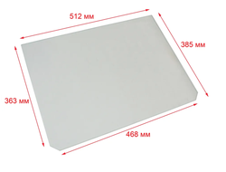 Стекло внутреннее Hansa 8031889, без шелкографии (512x385)мм