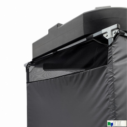 Кабина душевая дачная Rostok зеленая