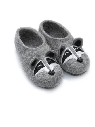 Ll bean top raccoon slippers
